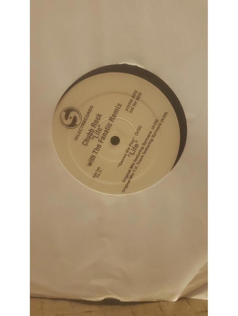 Chubb Rock – Life - 12" Vinyl Single- Hip Hop